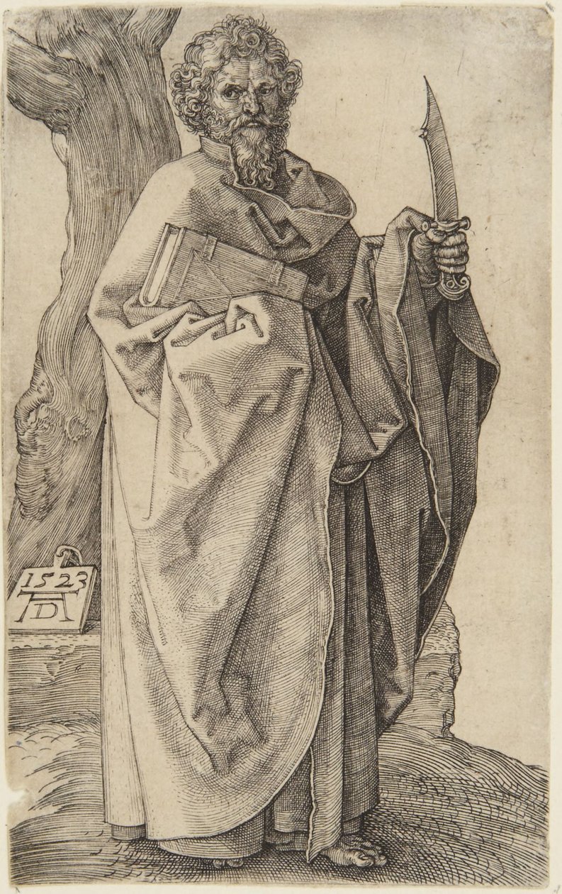 Sankt Bartholomæus af Albrecht Dürer