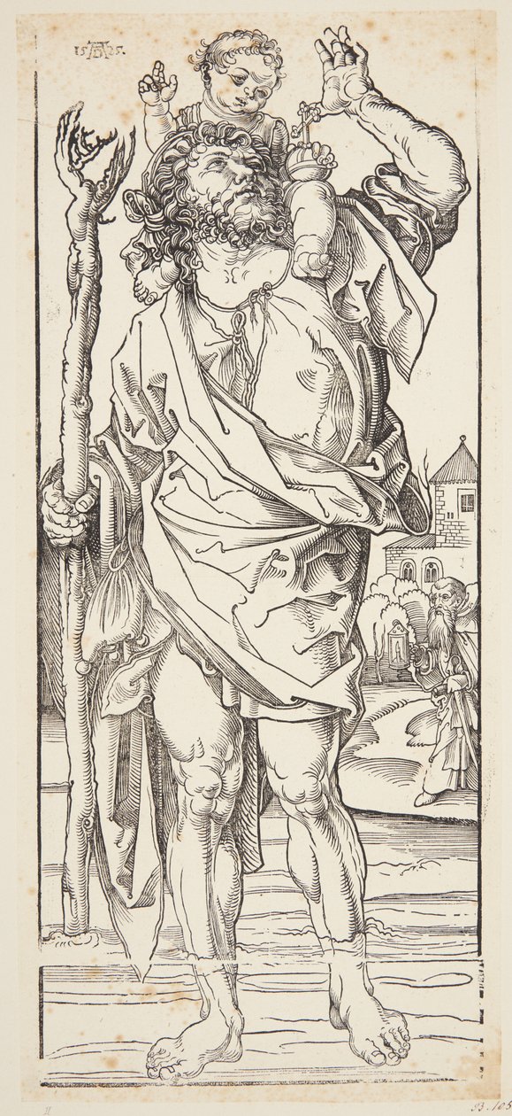 St. Christopher af Albrecht Dürer