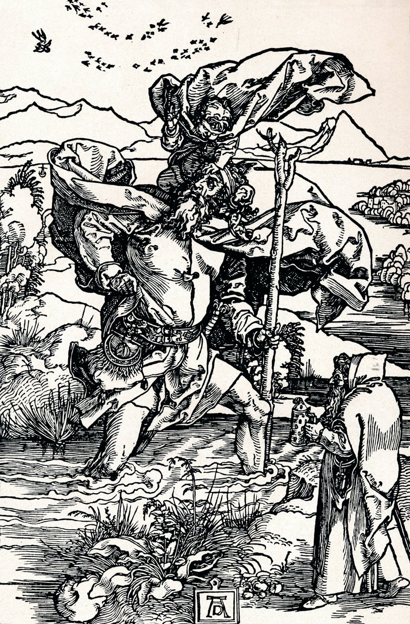 St Christopher, 1500 1906 af Albrecht Dürer