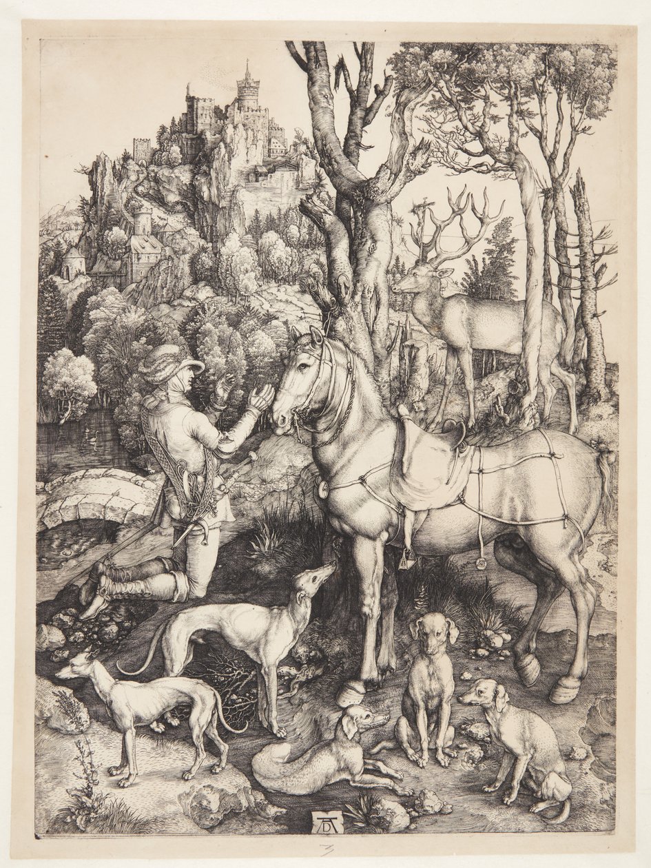 St. Eustace af Albrecht Dürer