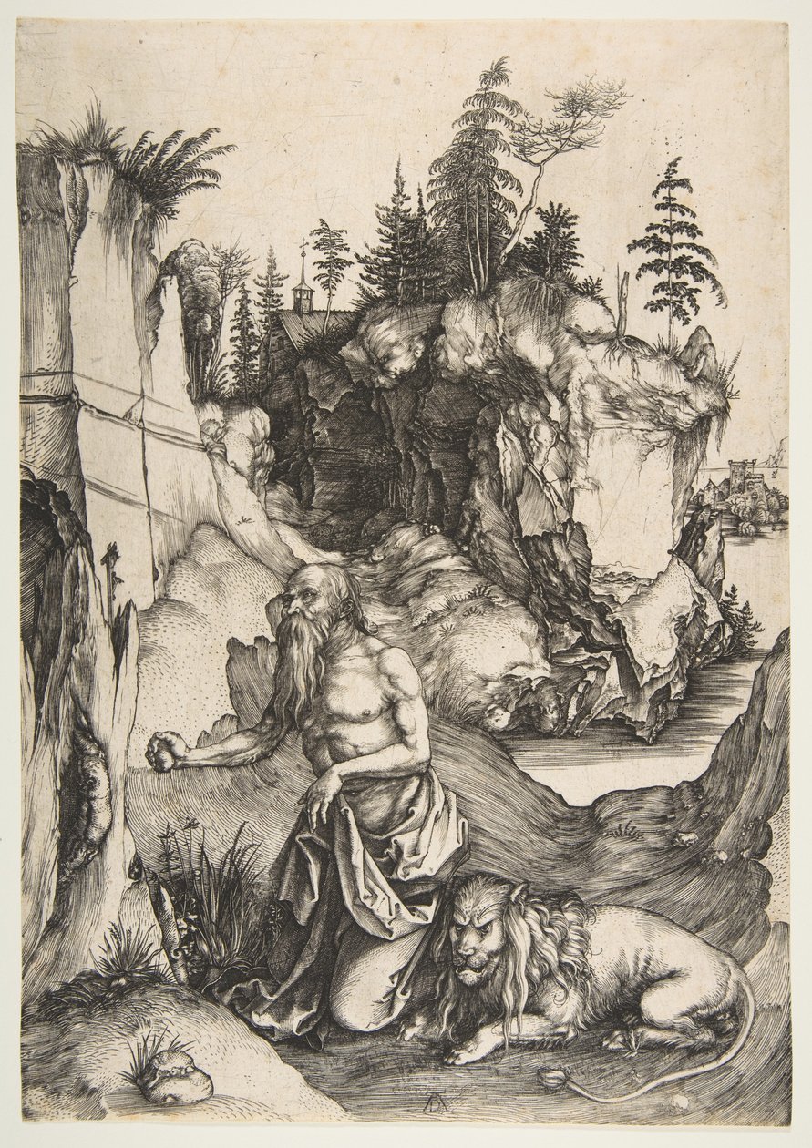 Hieronymus i bodfærdighed af Albrecht Dürer