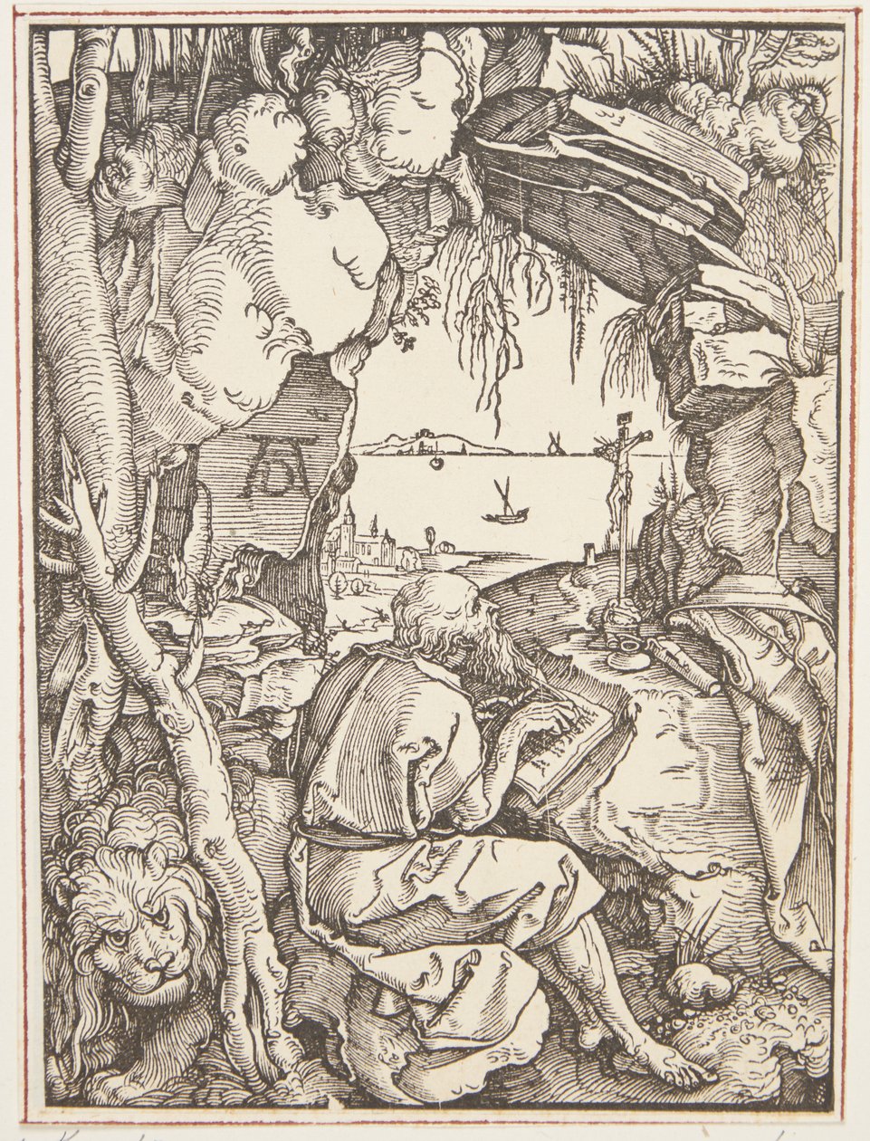 Sankt Jerome i hulen af Albrecht Dürer