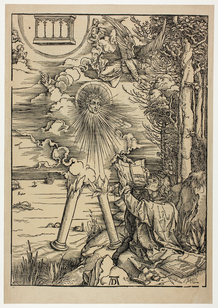 St. John Devouring the Book, fra The Apocalypse af Albrecht Dürer
