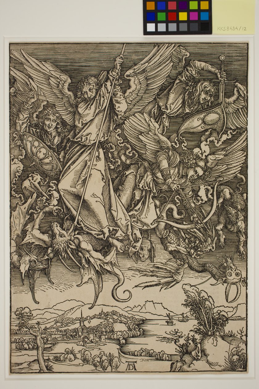 St. Michael kæmper mod dragen af Albrecht Dürer