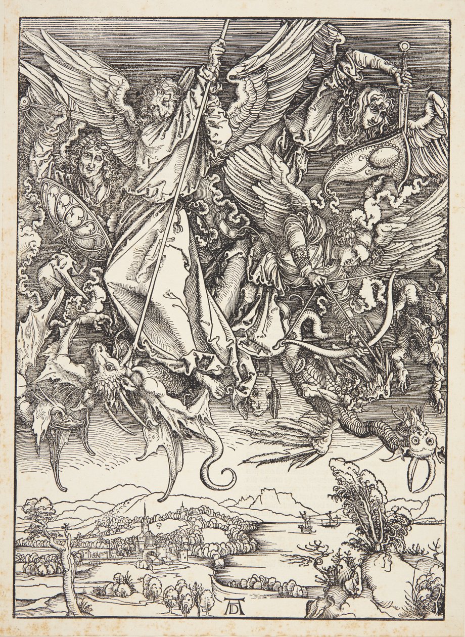 St. Michael kæmper mod dragen af Albrecht Dürer