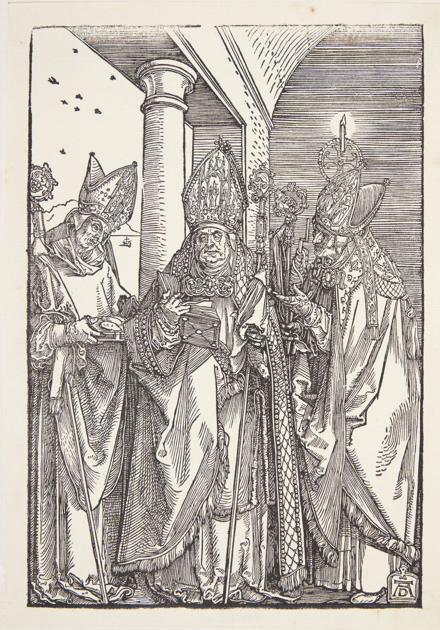 Sts. Nicholas, Ulrich og Erasmus af Albrecht Dürer