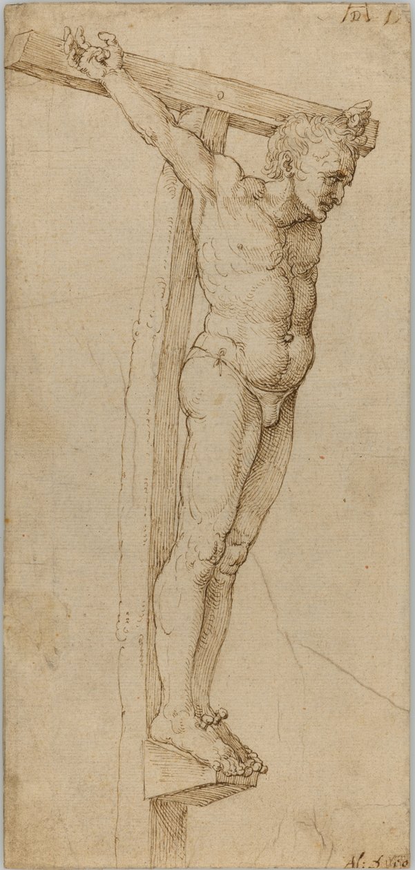 Studie af den gode tyv af Albrecht Dürer