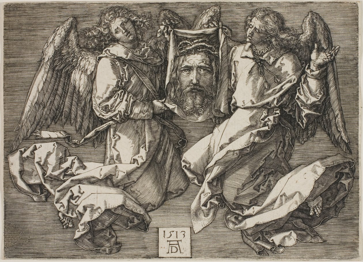 Sudarium vist af to engle af Albrecht Dürer