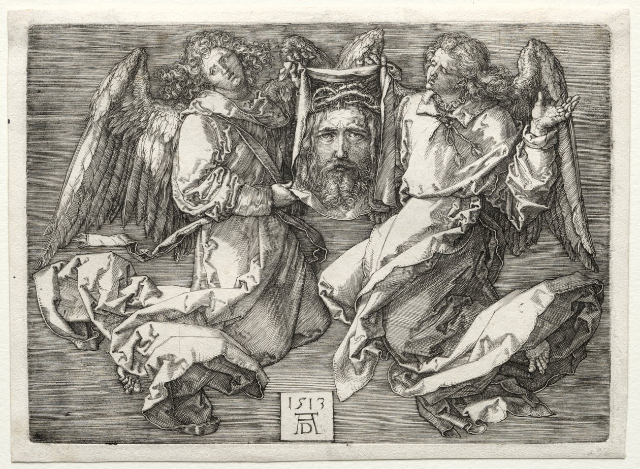 Sudarium vist af to engle af Albrecht Dürer