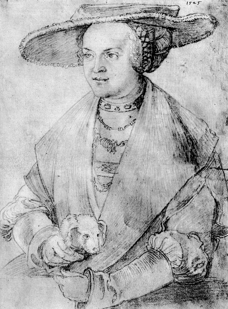 Susanne af Brandenburg-Ansbach, 1525, 1936 af Albrecht Dürer