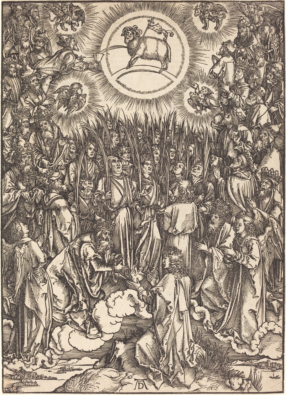 Tilbedelsen af Lammet af Albrecht Dürer