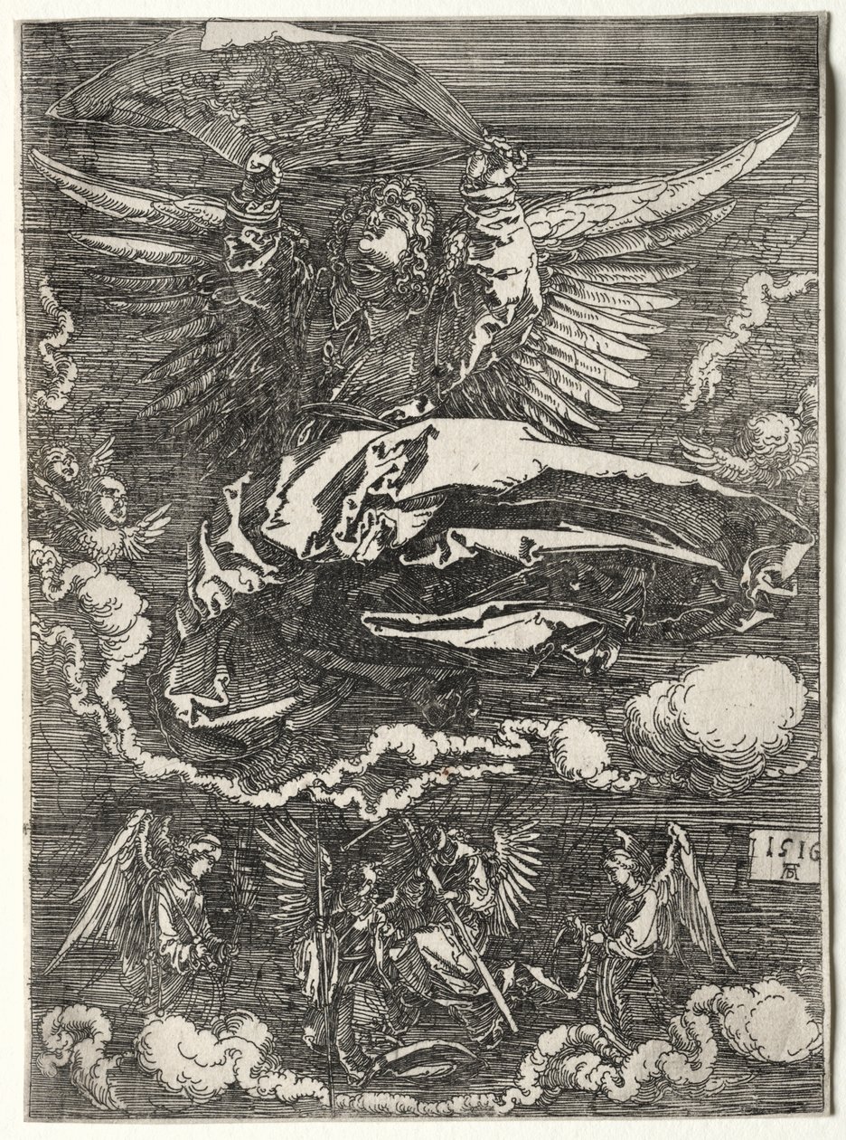 Englen med Sudarium af Albrecht Dürer