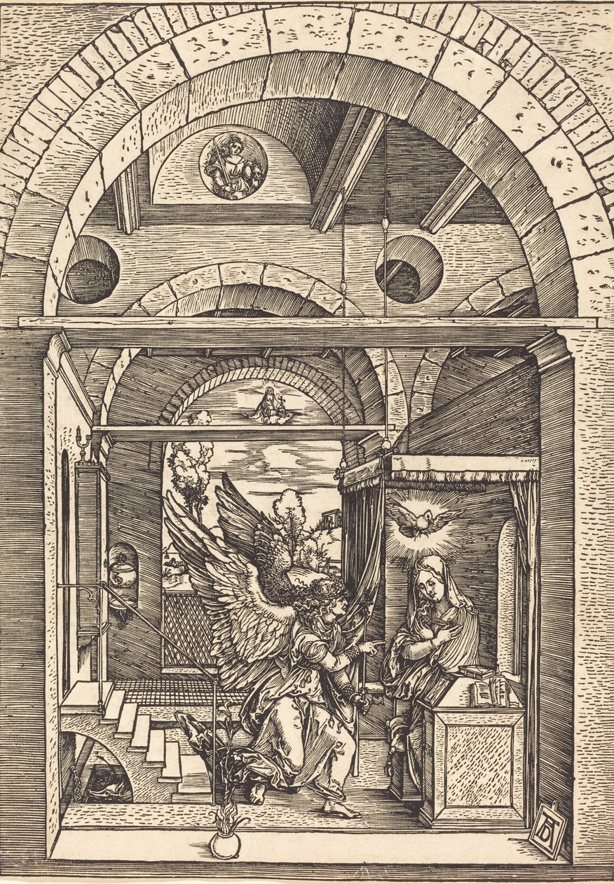 Bebudelsen, ca. 15021504. af Albrecht Dürer