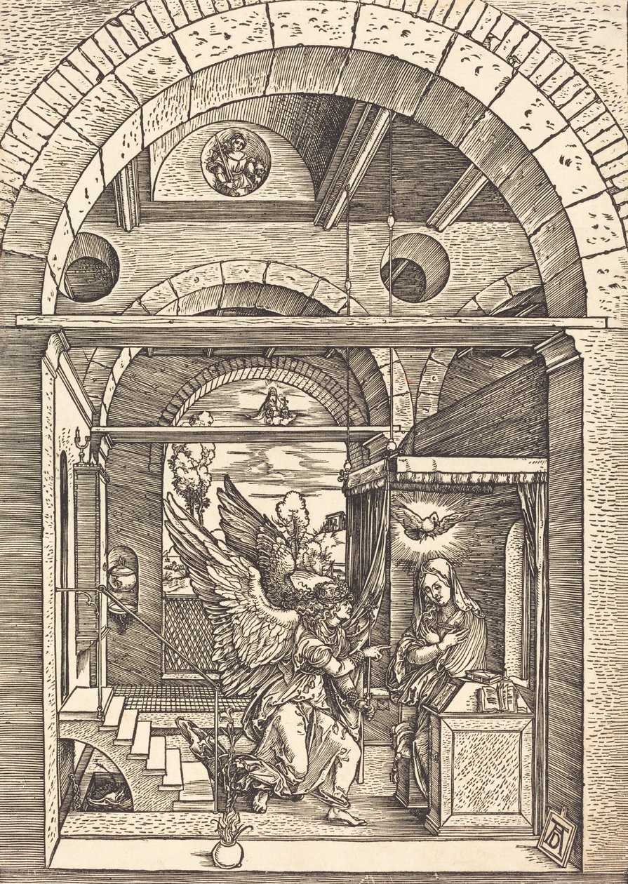 Bebudelsen, ca. 15021504. af Albrecht Dürer