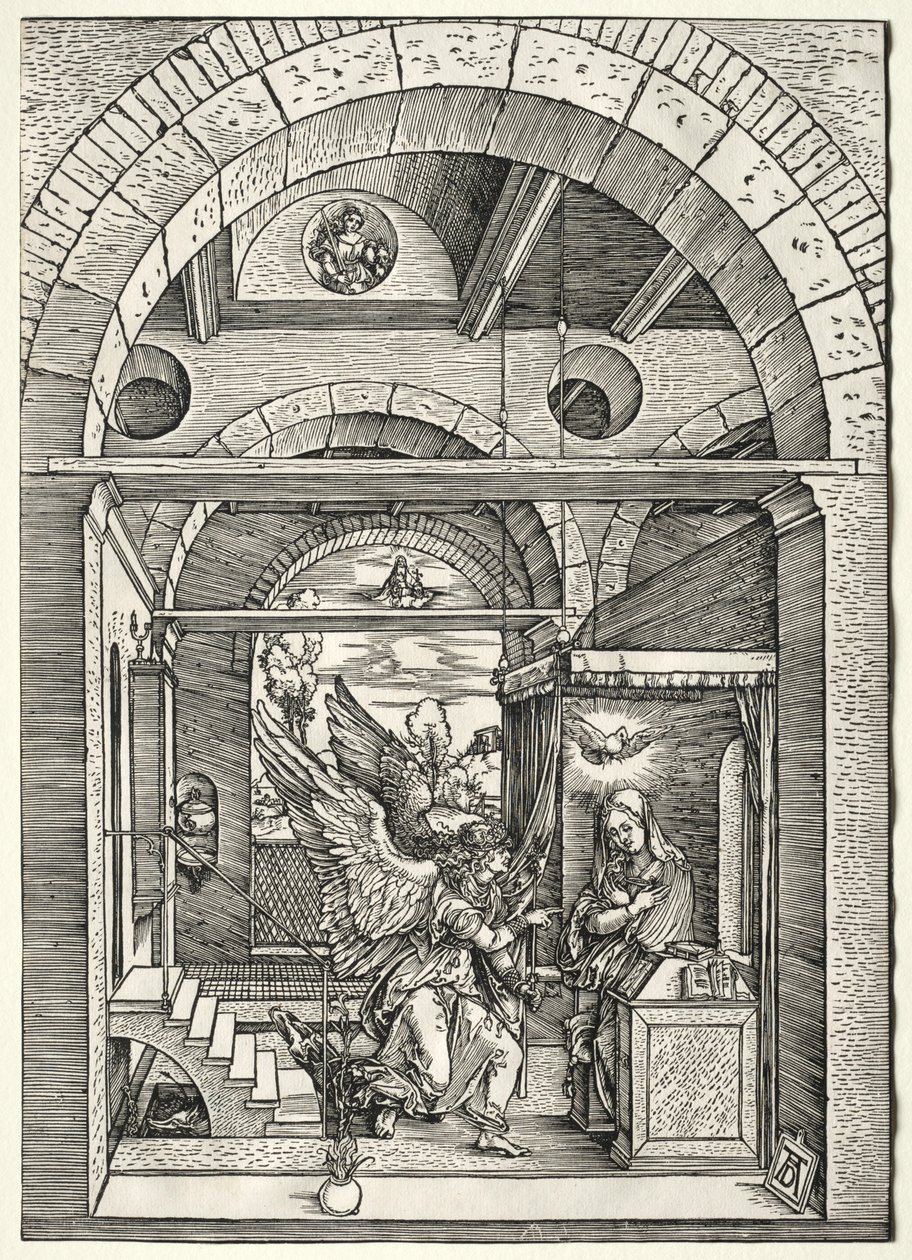 Bebudelsen, ca. 1503-1505. af Albrecht Dürer