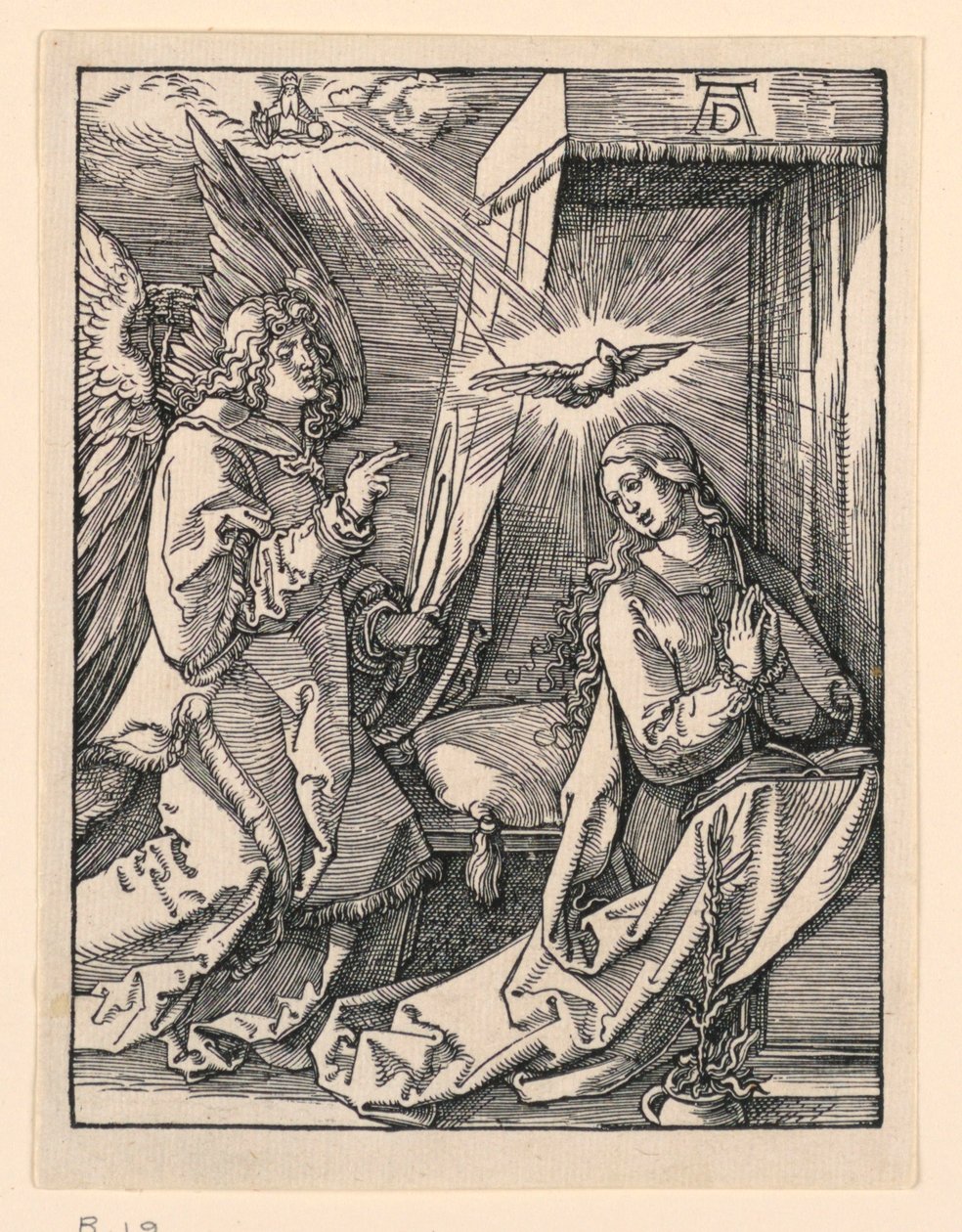 Bebudelsen, fra The Little Passion Series af Albrecht Dürer
