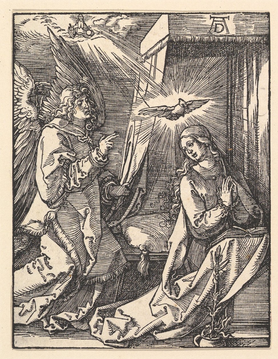 Bebudelsen, fra «Den lille passion» af Albrecht Dürer