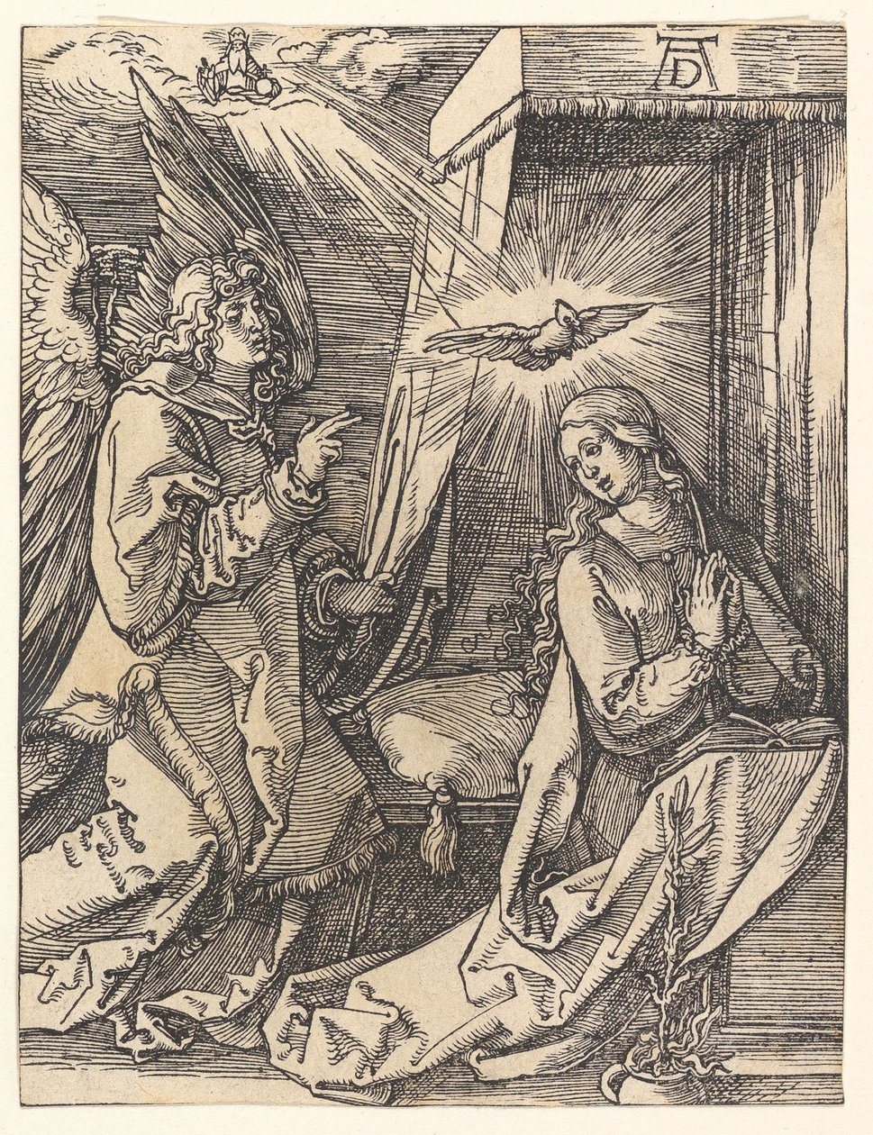 Bebudelsen, fra "Den lille passion" af Albrecht Dürer