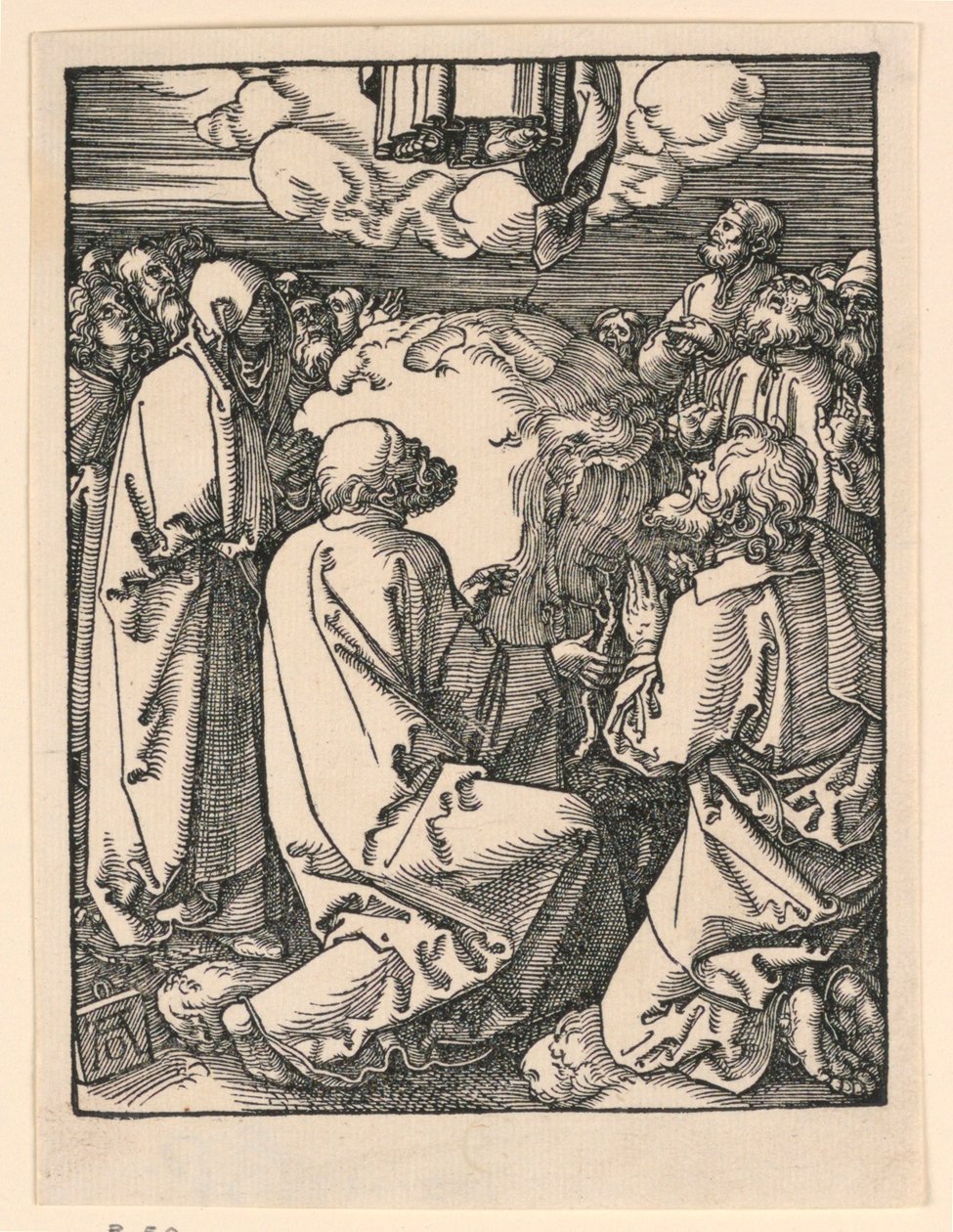 The Ascension, fra The Little Passion Series af Albrecht Dürer