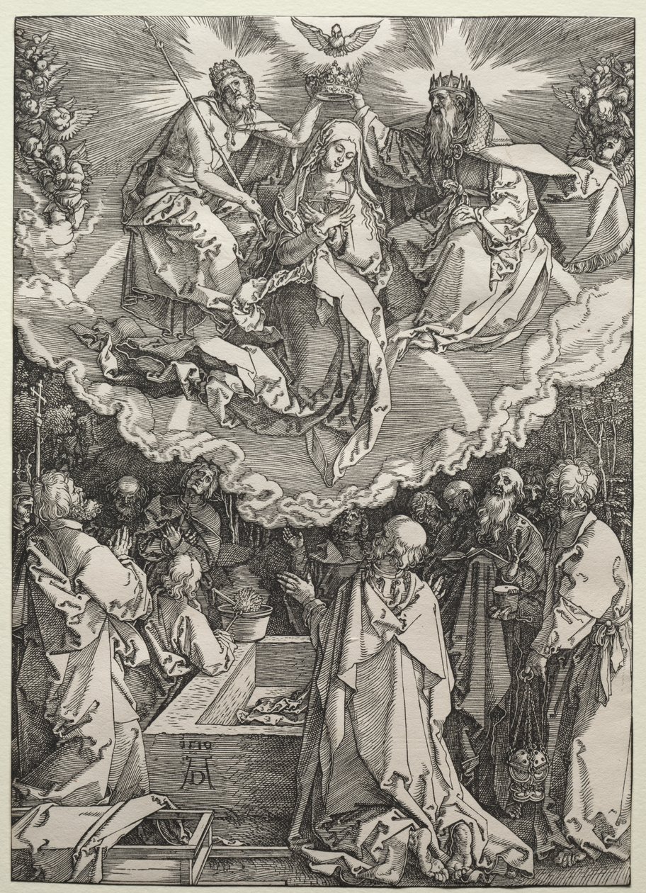 Jomfruens antagelse og kroning af Albrecht Dürer
