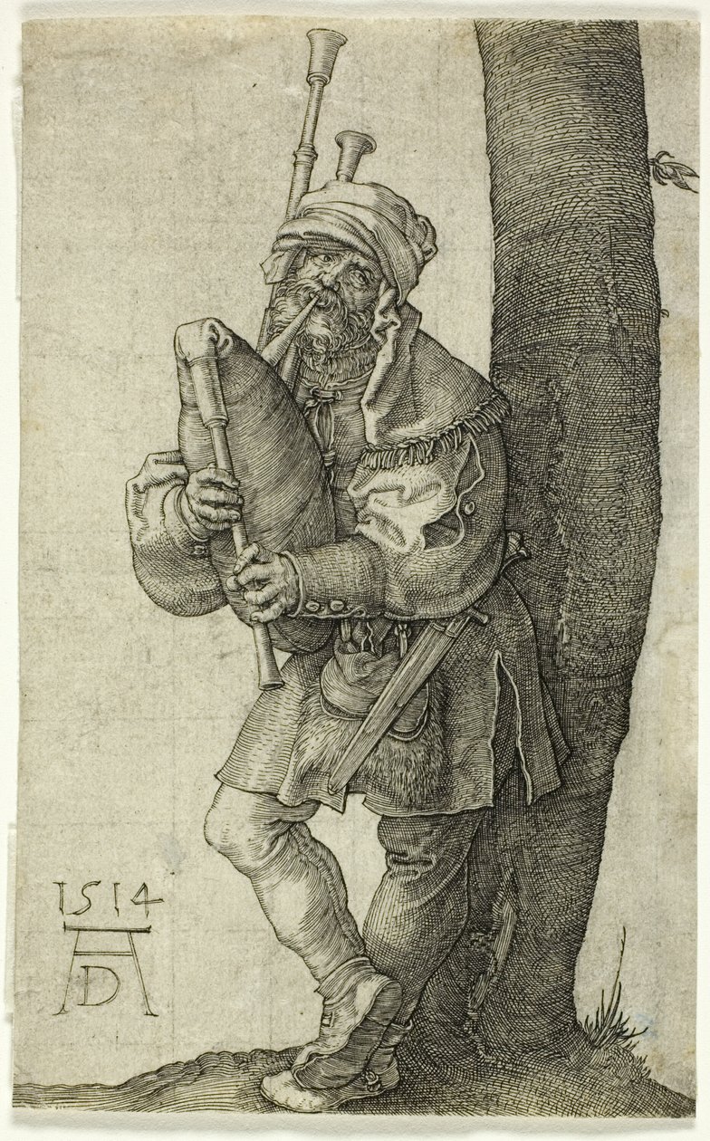 Bag-Piperen af Albrecht Dürer