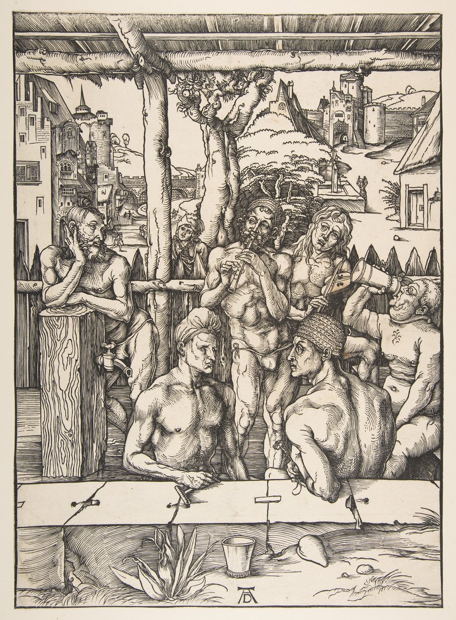 Badehuset af Albrecht Dürer