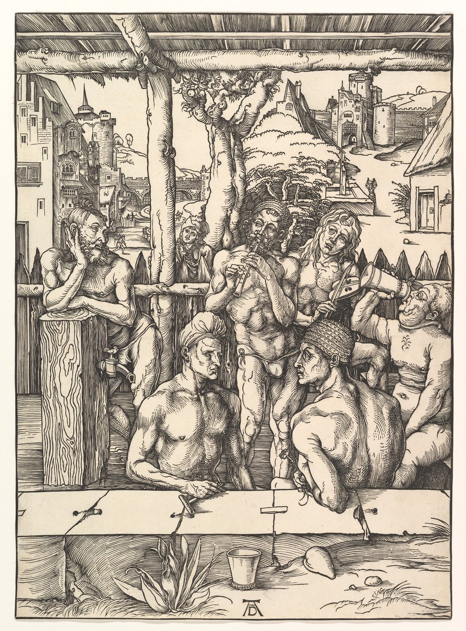 Badehuset af Albrecht Dürer