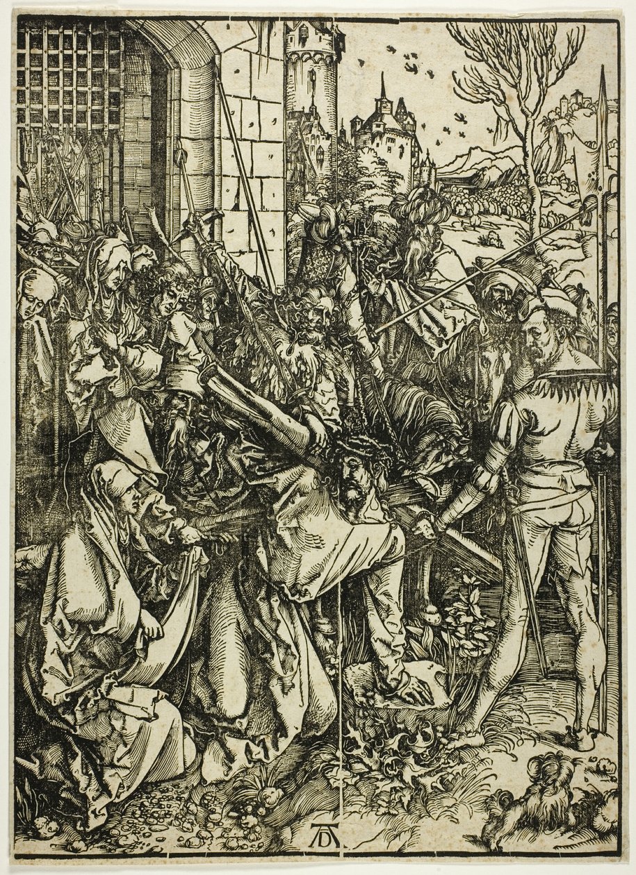 The Bearing of the Cross, fra The Large Passion af Albrecht Dürer