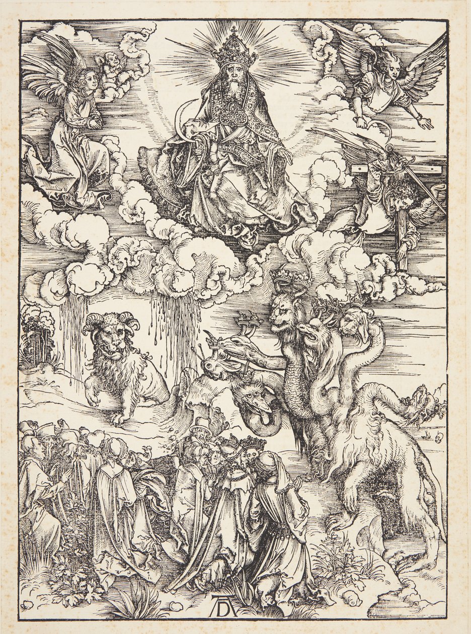 Udyret med to horn som et lam af Albrecht Dürer