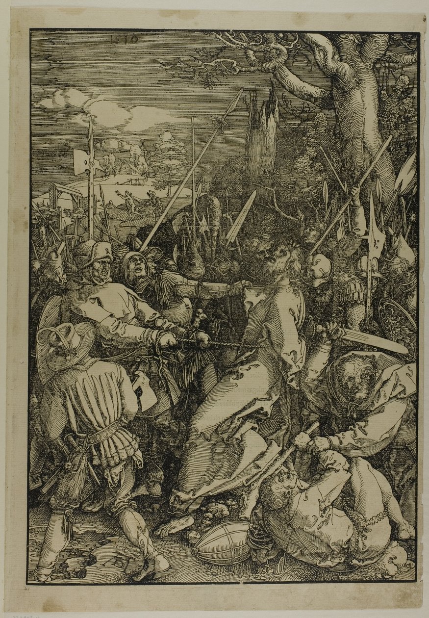 Kristi forræderi, fra Den store lidenskab af Albrecht Dürer