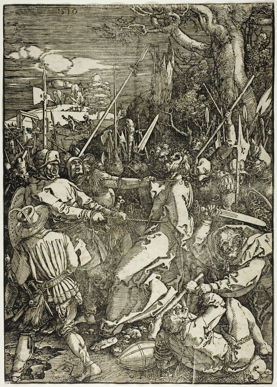Kristi forræderi, fra Den store lidenskab af Albrecht Dürer