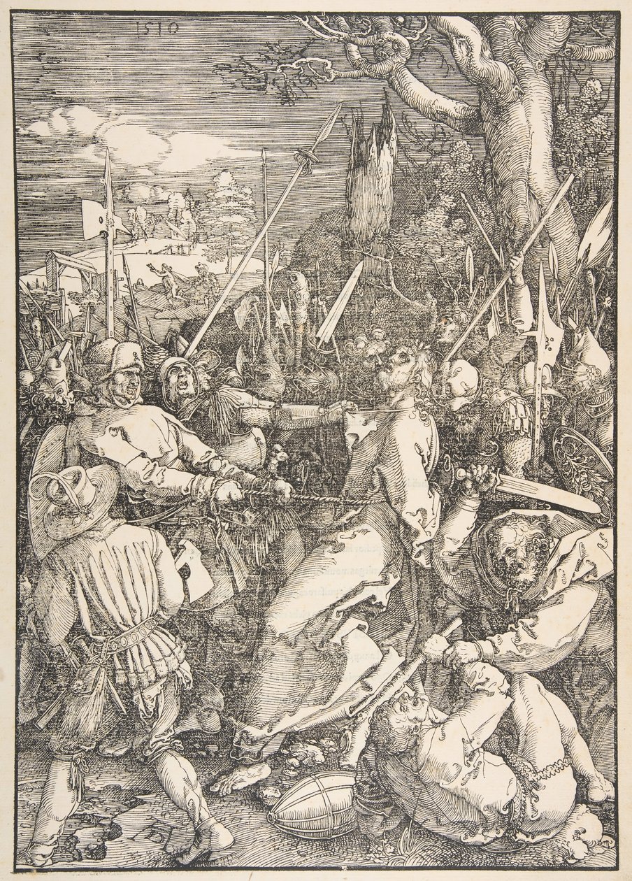 Kristi forræderi, fra The Large Passion.n.d. af Albrecht Dürer