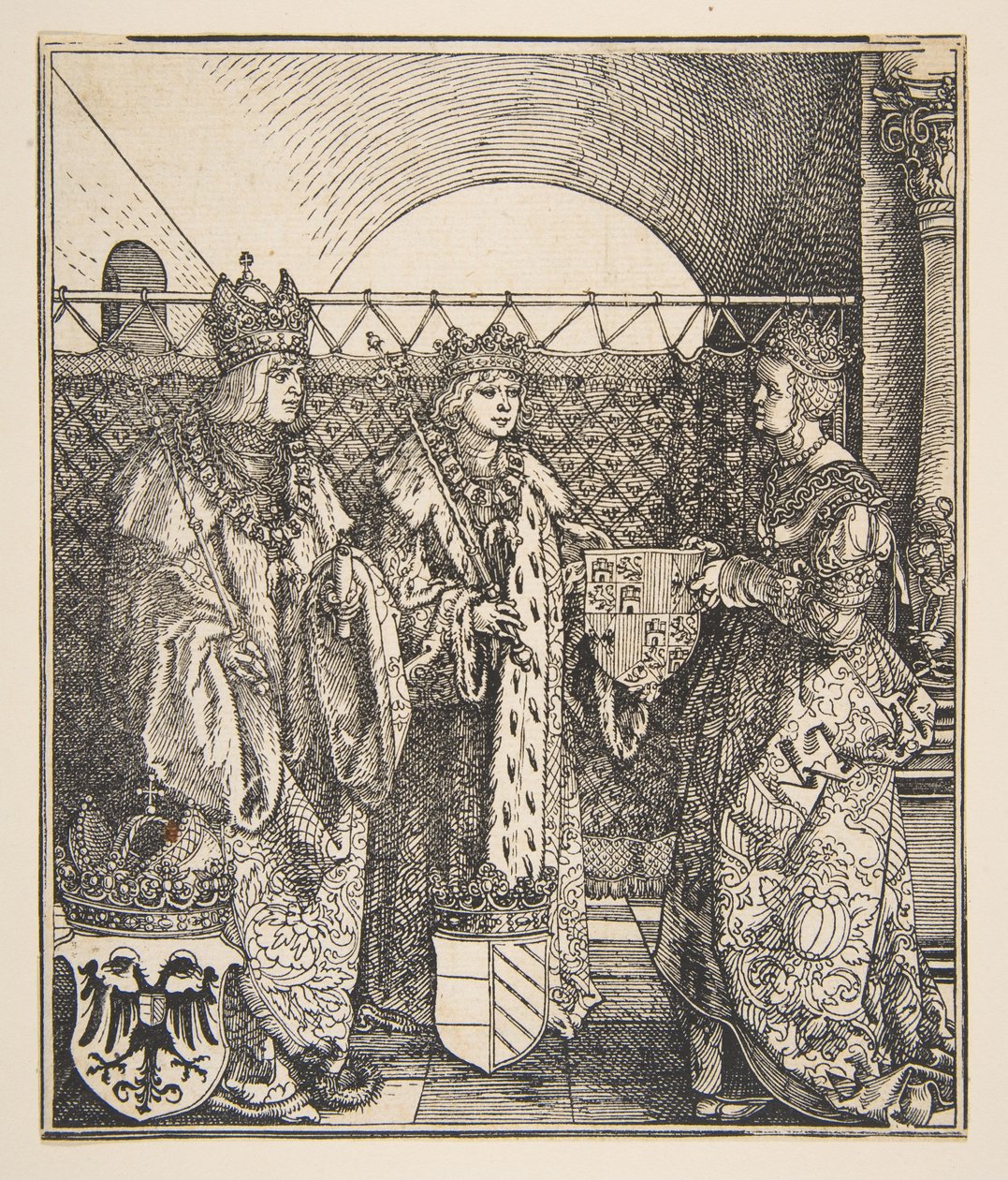 Forlovelsen mellem Philip og Joanna af Albrecht Dürer