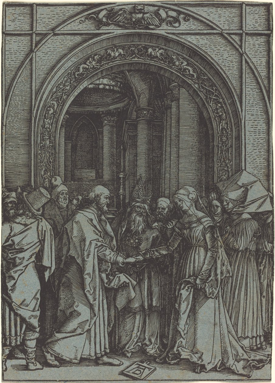 Jomfruens trolovelse af Albrecht Dürer