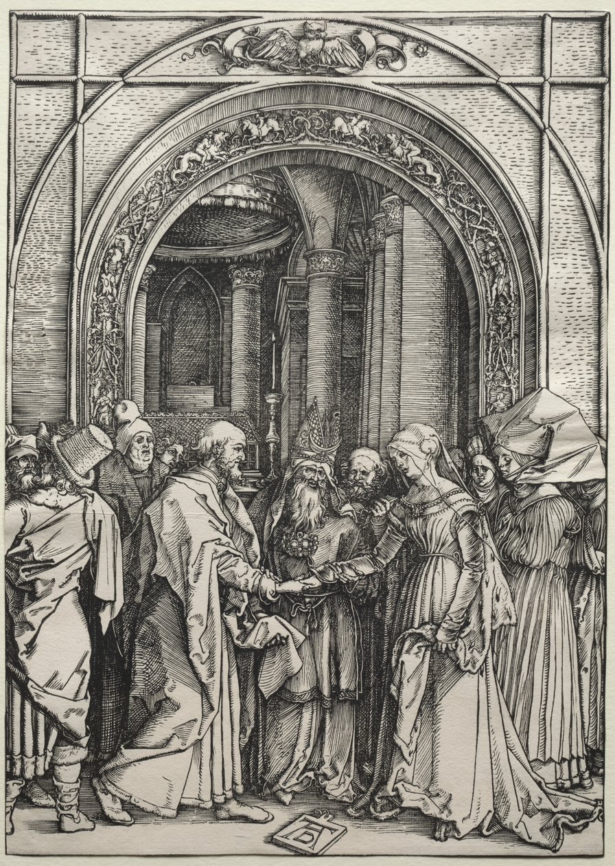 Jomfruens trolovelse af Albrecht Dürer