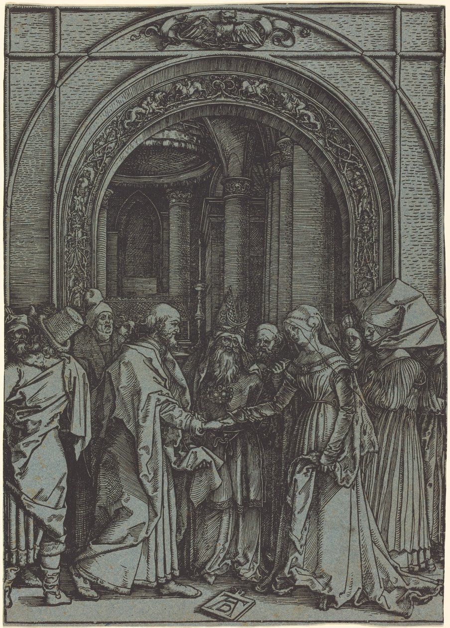 Jomfru Marias trolovelse af Albrecht Dürer
