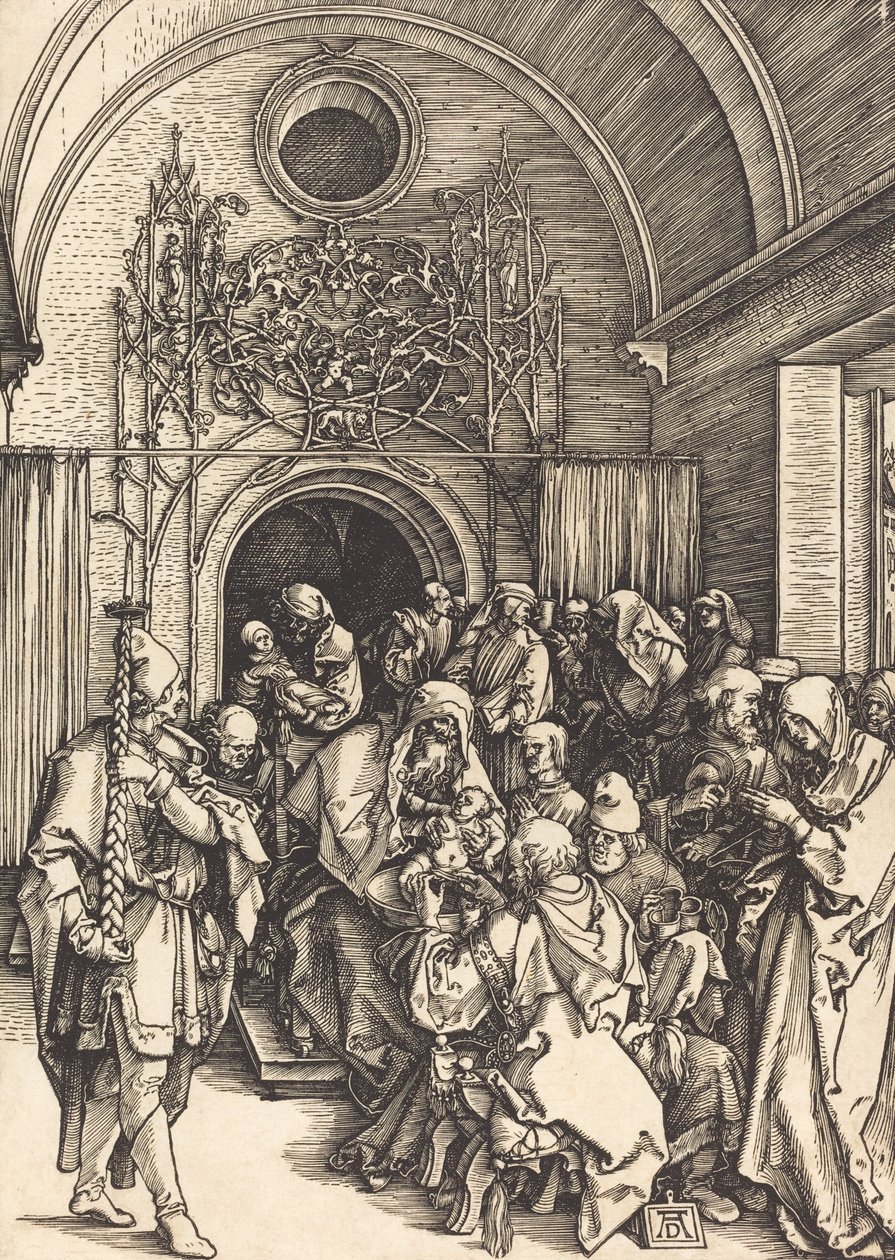 Omskærelsen, ca. 15041505. af Albrecht Dürer