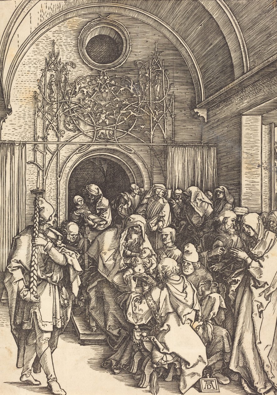 Omskærelsen, ca. 15041505. af Albrecht Dürer