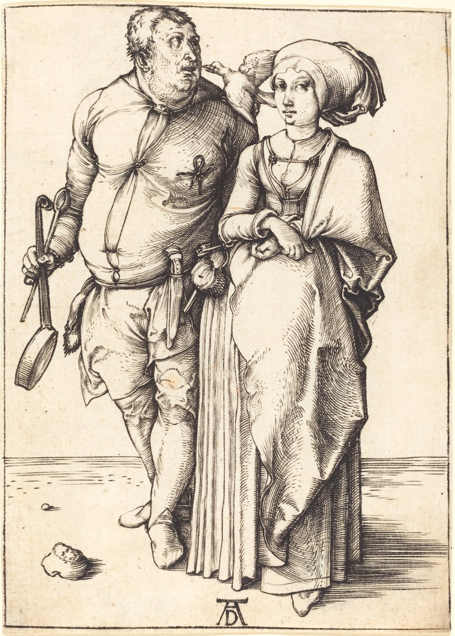 Kokken og hans kone af Albrecht Dürer
