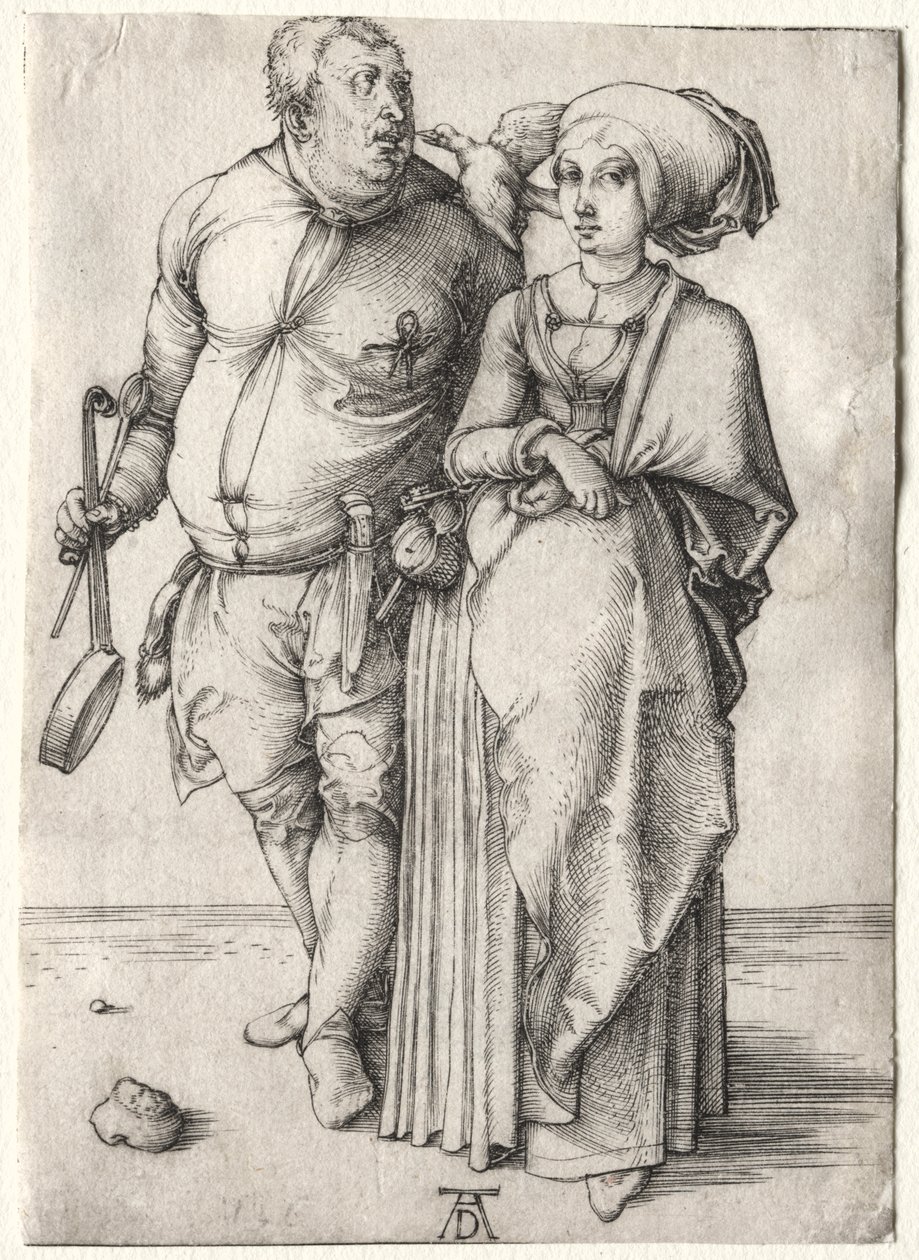 Kokken og hans kone af Albrecht Dürer