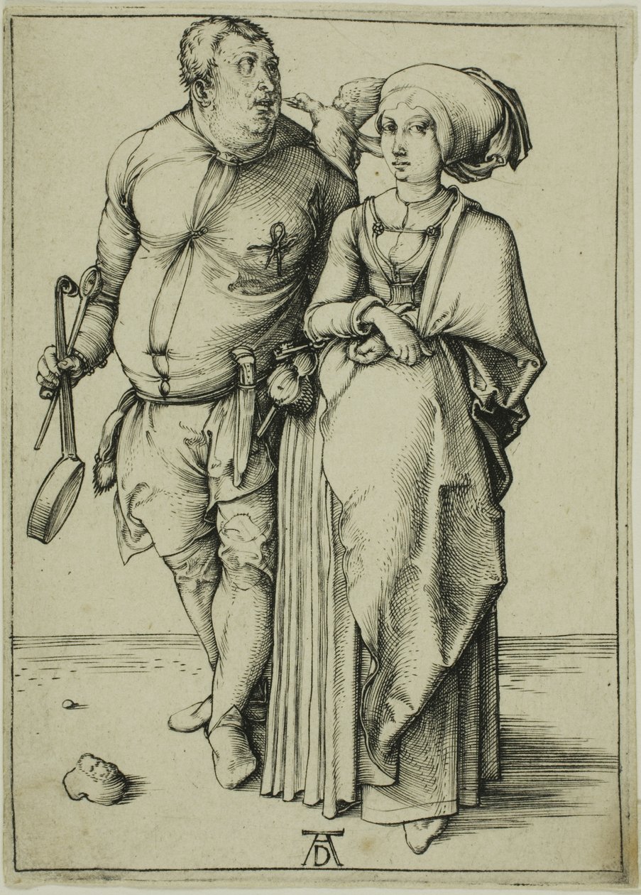 Kokken og hans kone af Albrecht Dürer
