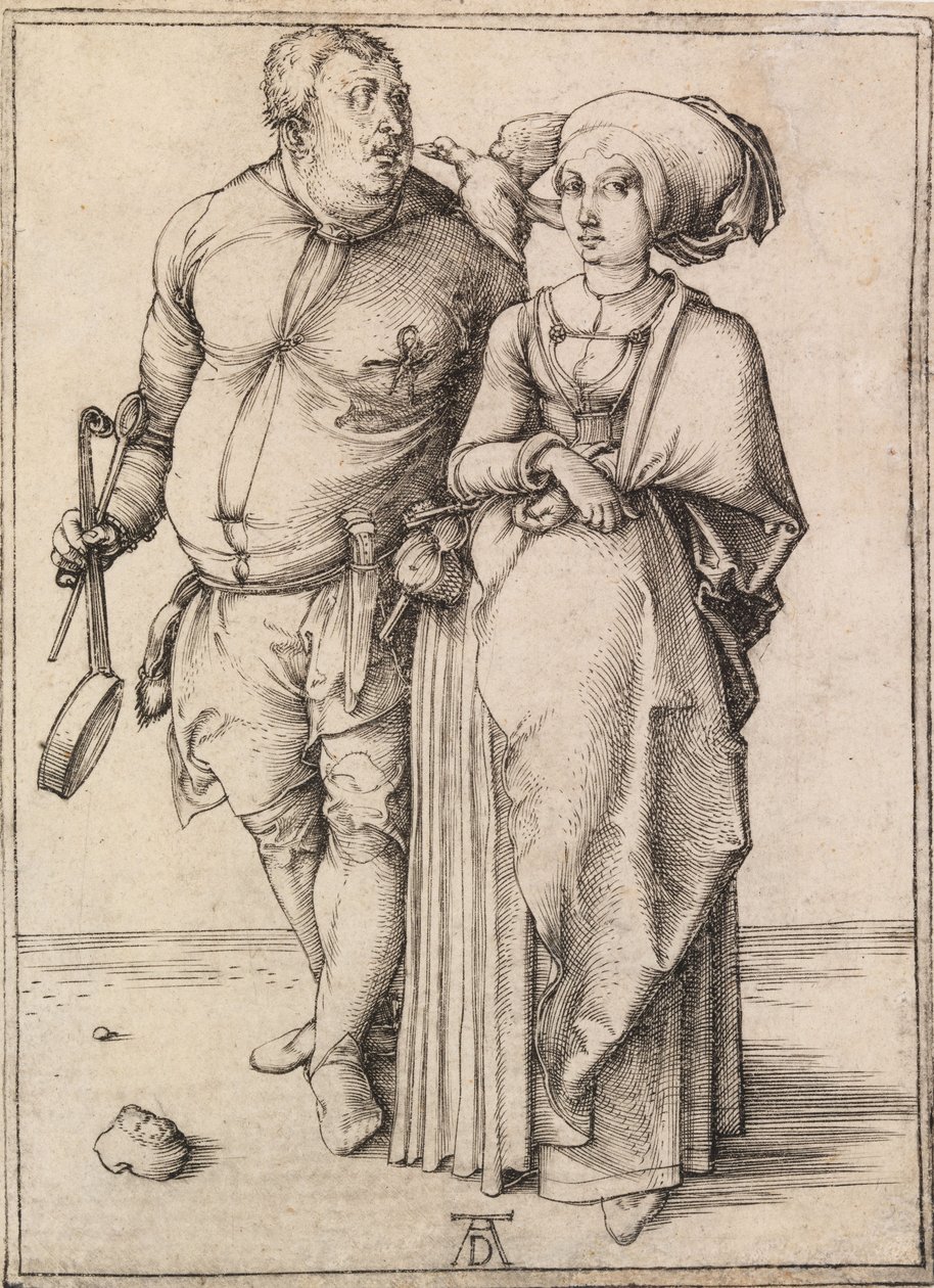 Kokken og hans kone af Albrecht Dürer