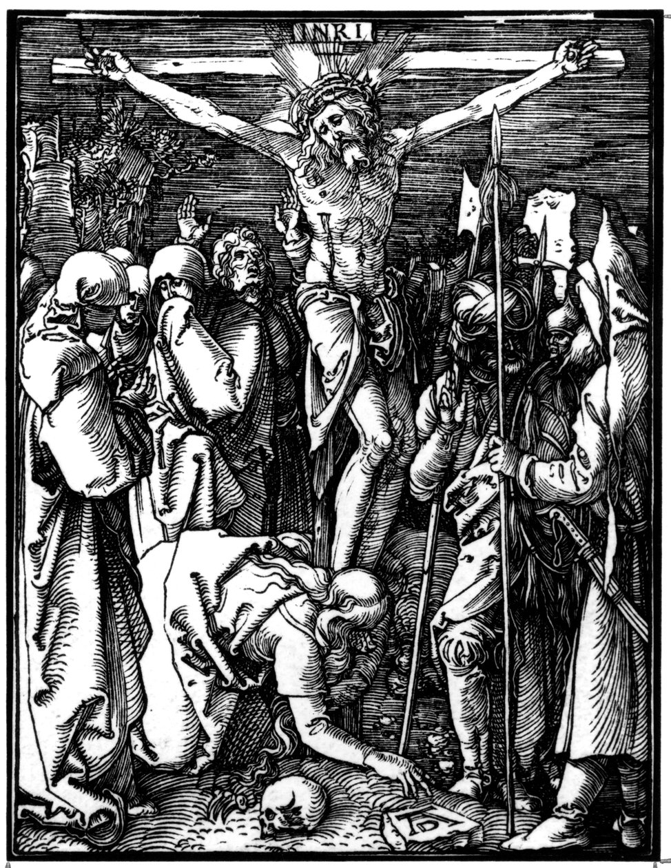 Korsfæstelsen, fra Den lille lidenskab, c.1509-11 af Albrecht Dürer