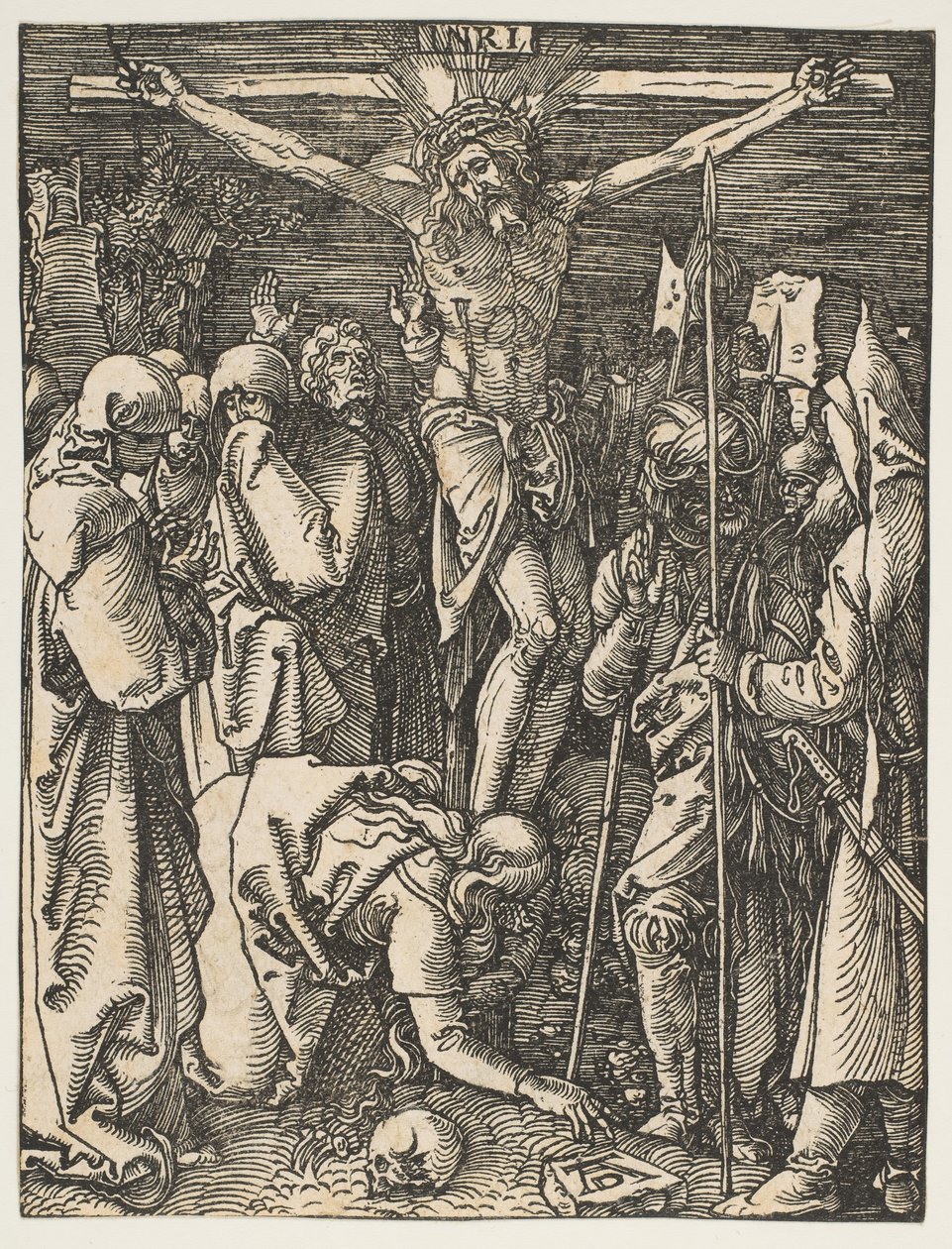Korsfæstelsen, fra Den Lille Passion, ca. 1509. af Albrecht Dürer
