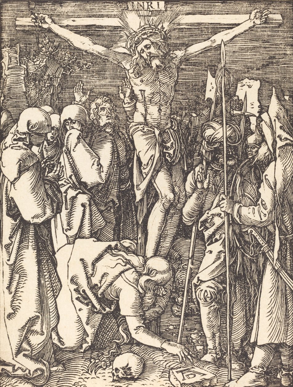 Korsfæstelsen, sandsynligvis ca. 15091510. af Albrecht Dürer