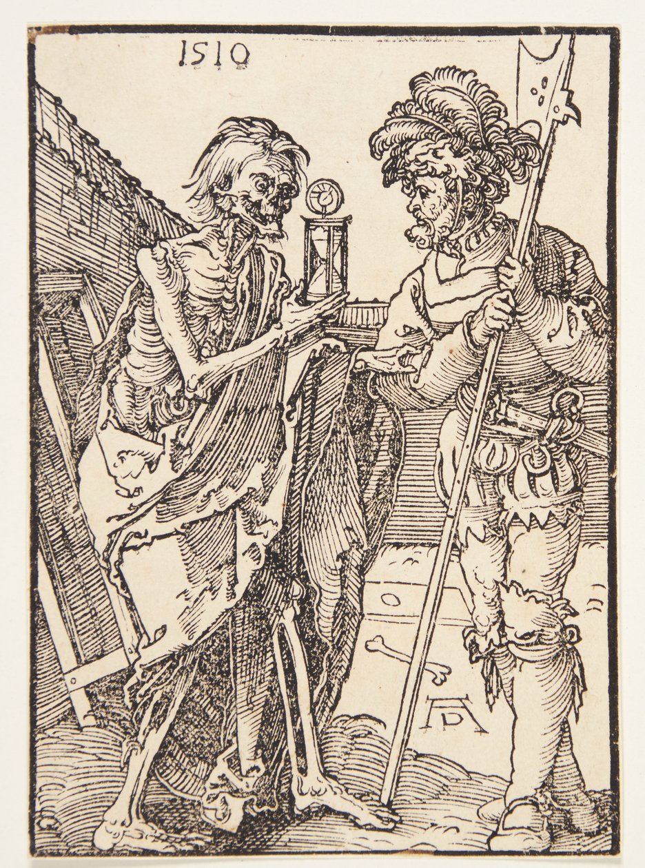 Døden og Soldaten af Albrecht Dürer