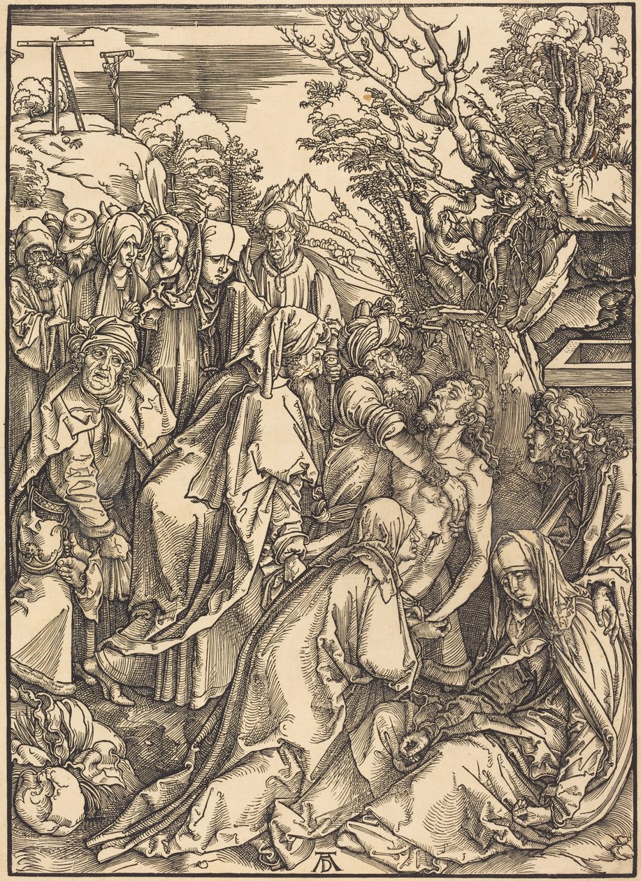 Nedtagelsen fra korset af Albrecht Dürer