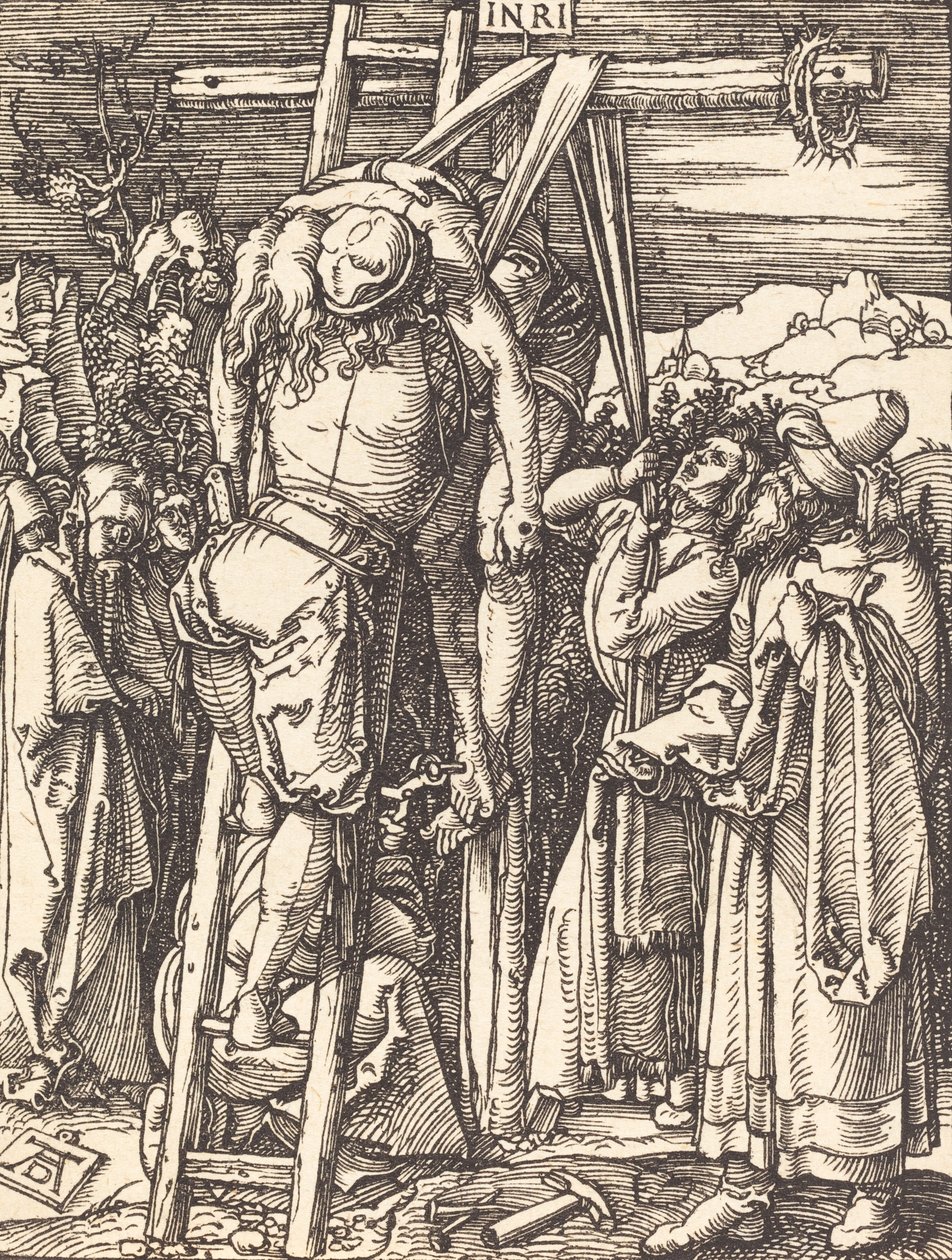 Nedstigningen fra korset, sandsynligvis ca. 15091510. af Albrecht Dürer