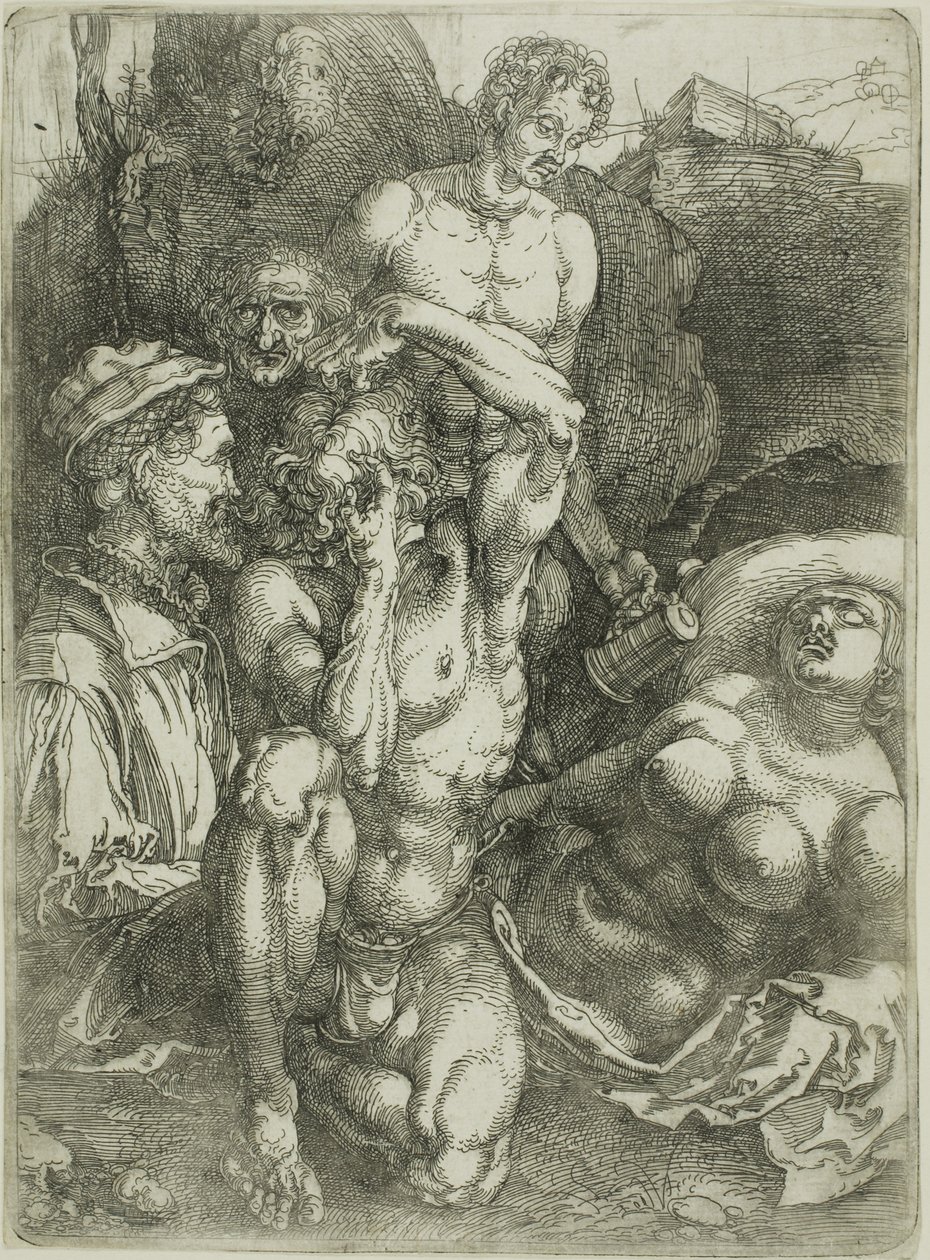 Den desperate mand af Albrecht Dürer