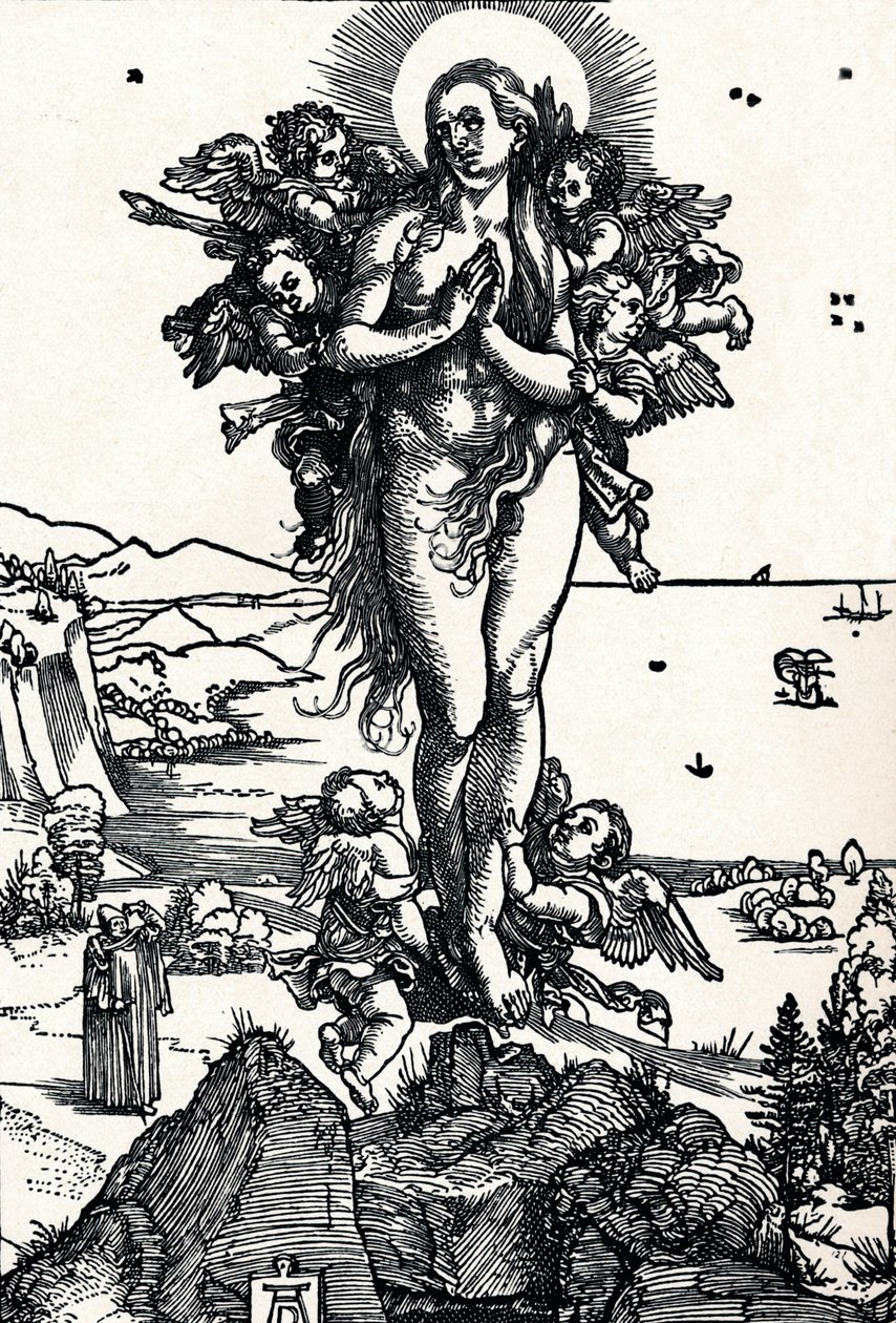 The Elevation of St Mary Magdalene, 1500 1906 af Albrecht Dürer